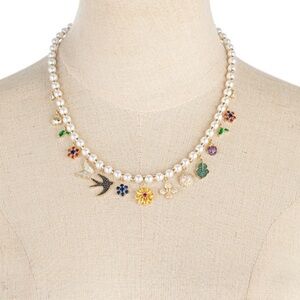 Eye candy charm necklace